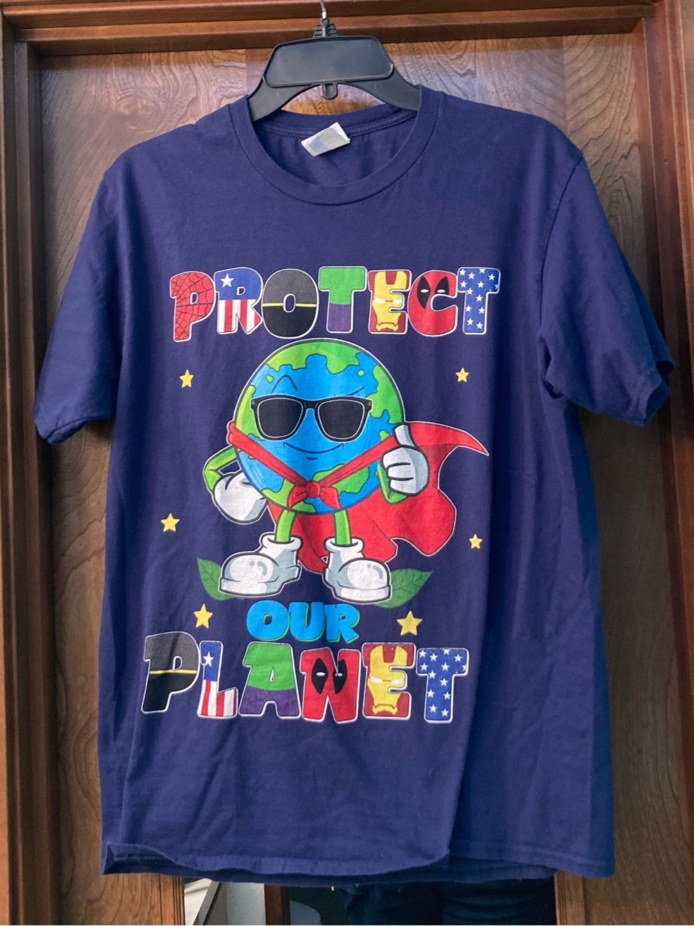 Superhero Save Our Planet Shirt